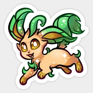 Shiny Leaf Eon Sticker